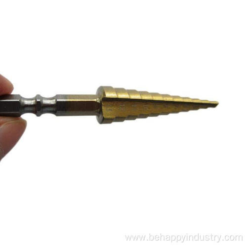 Titanium Coated Step Drill Bit